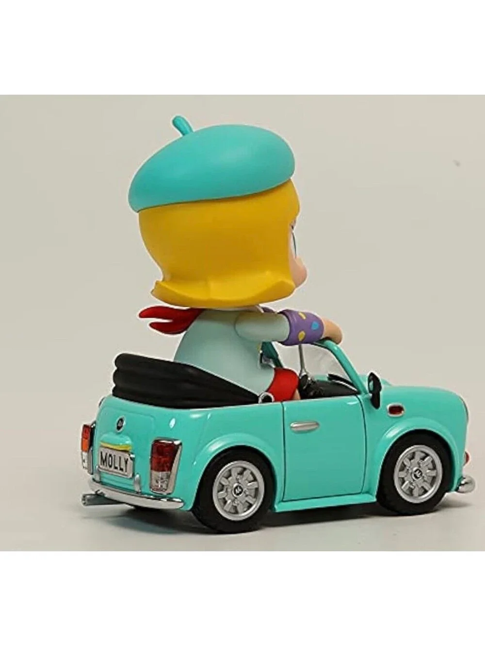 Pop Mart Kennyswork Molly Mint Car Car Mini Figure Art Toy New